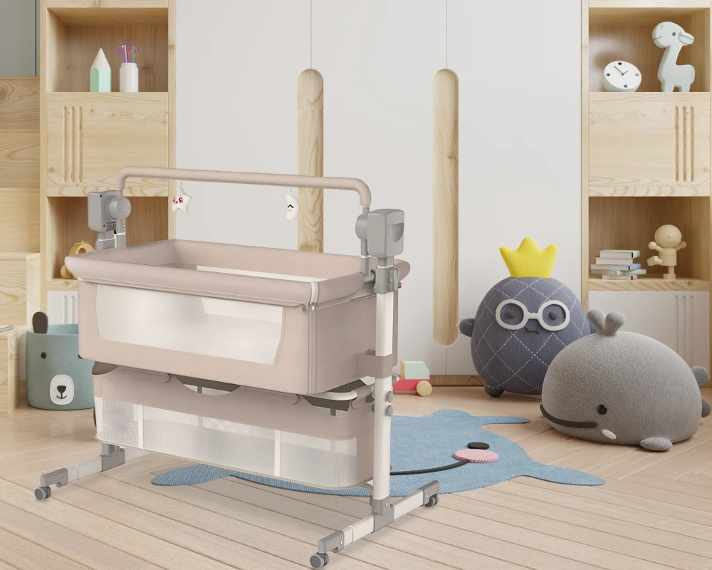 modern rocking bassinet